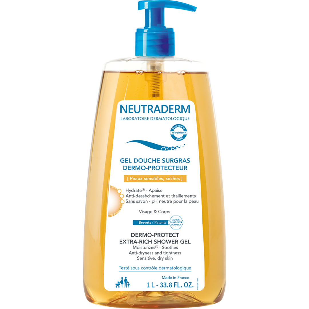 Neutraderm Gel Douche Surgras Dermo Protecteur 1L
