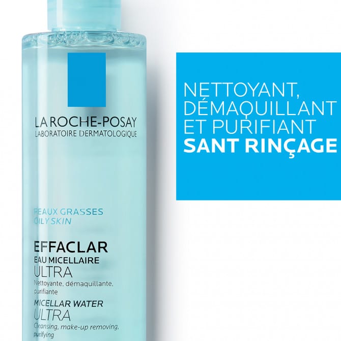 LA ROCHE-POSAY EFFACLAR Eau micellaire Ultra Peaux Grasses 400ml