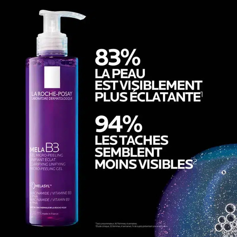 La Roche-Posay Mela B3 Gel Micro Peeling Unifiant Éclat 200 ml