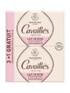 Cavaillès Savon Surgras Extra Doux au Lait de Rose 4x250g