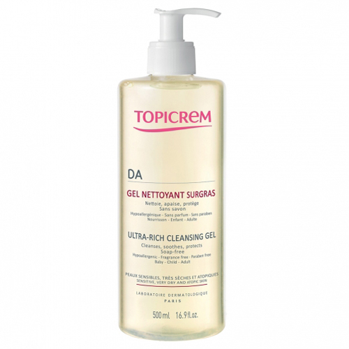 TOPICREM DA Gel Nettoyant Surgras 500 ml