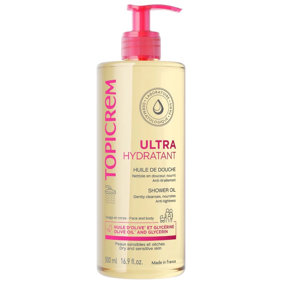 TOPICREM HUILE DE DOUCHE ULTRA HYDRATANT 500M