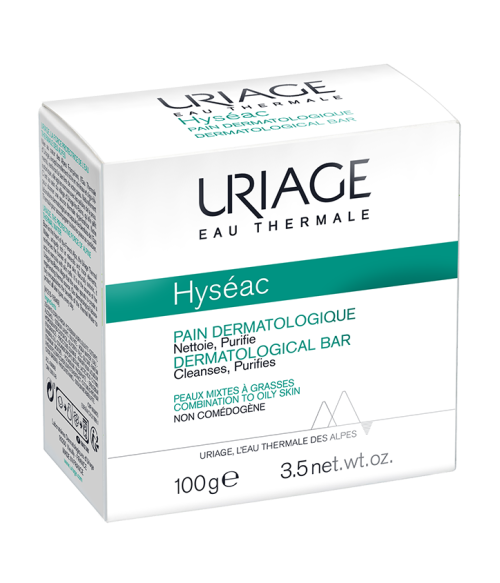 URIAGE Hyséac Pain Dermatologique Peaux Mixtes À Grasses 100g