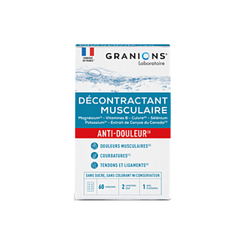 GRANIONS DECONTRACTANT MUSCULAIRE