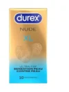 DUREX NUDE XL PRESERVATIFS BTE 10