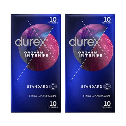DUREX ORGASM INTENSE PRESERVATIFS