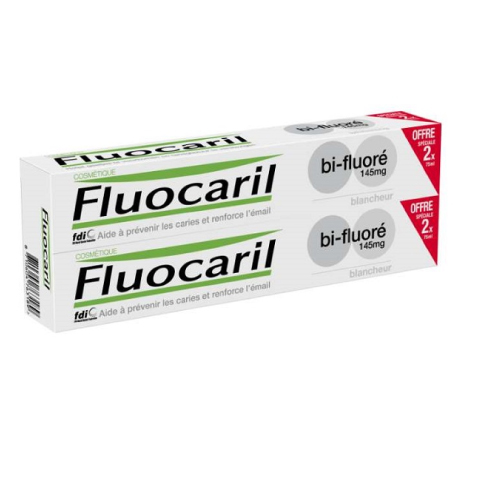 FLUOCARIL BI-FLUOR 145 BLANCHEUR LOT 2