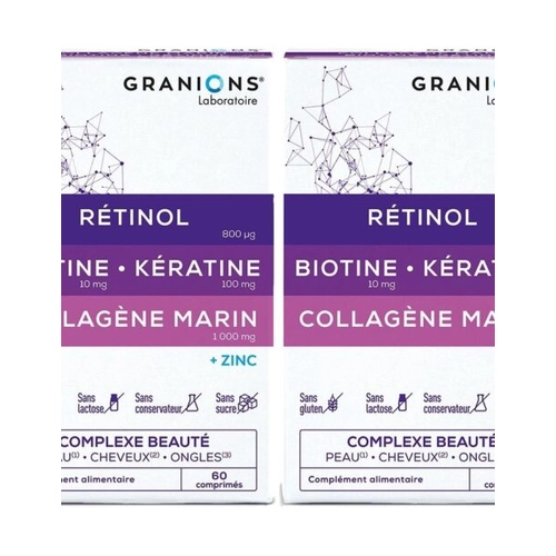 GRANIONS RETINOL CHEVEUX ET PEAU