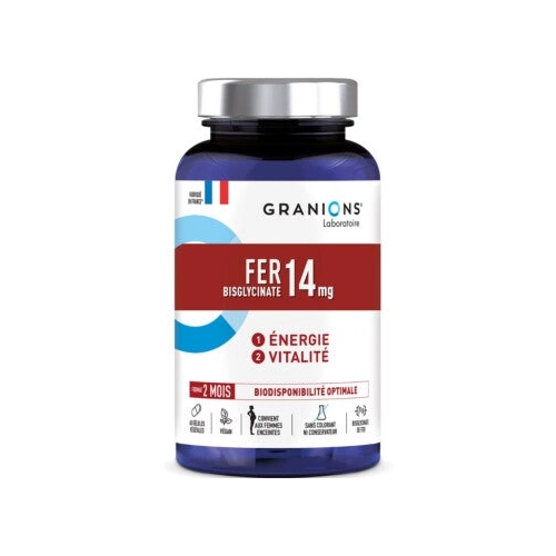 GRANIONS FER BISGLYCINATE 15MG