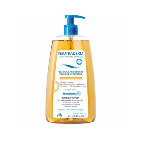 Neutraderm Gel Douche Surgras Dermo Protecteur 1L