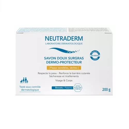 NEUTRADERM savon doux surgras Dermo-Protecteur