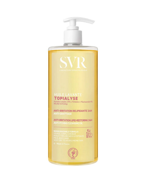 SVR Topialyse Huile Lavante Micellaire Relipidante 1L