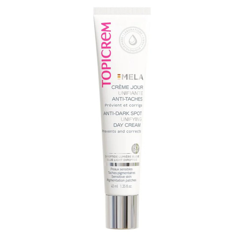 TOPICREM Mela Crème Jour Unifiante Anti-taches SPF50 40ml