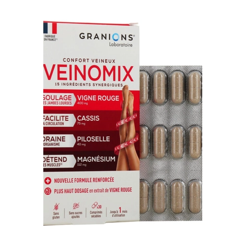 GRANIONS VEINOMIX LP 15 INGREDIENTS